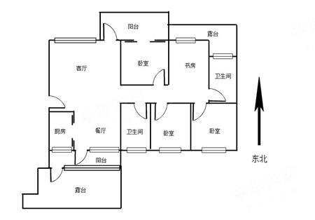 淘金山湖景花园二期-户型图