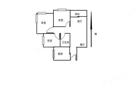 东华明珠园-户型图