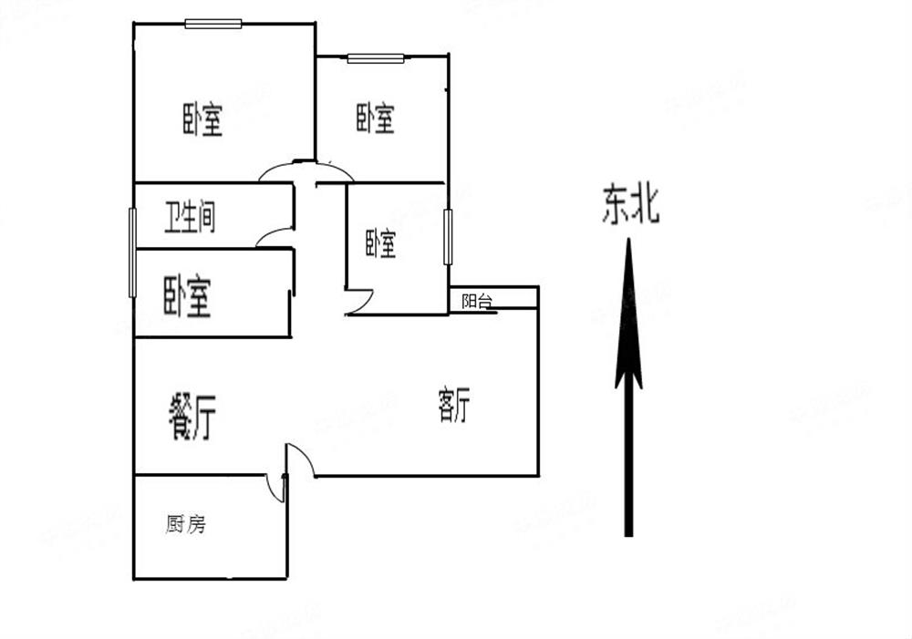 梅林一村-户型图