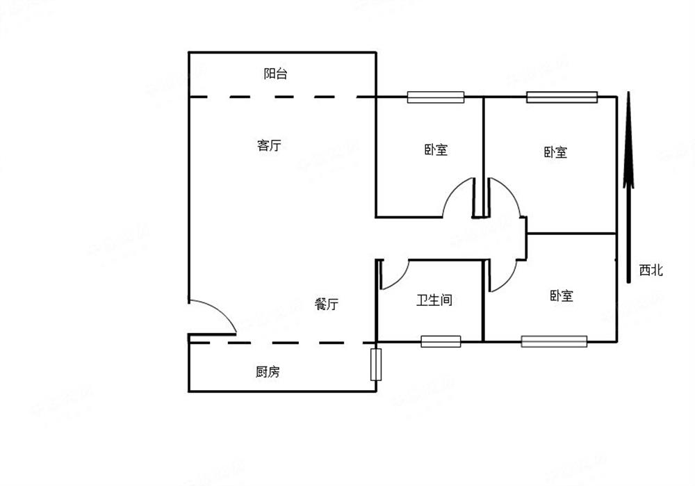 半岛苑标准三房 两房的价格就能买到 满二无税 朝南看花园