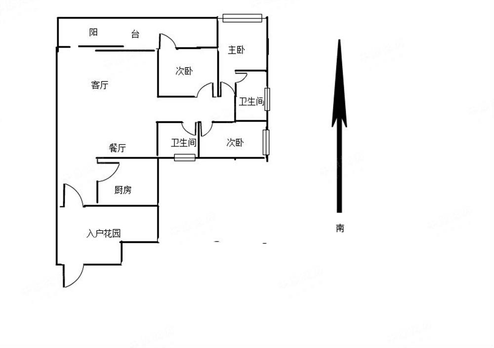 金地梅陇镇三期-户型图