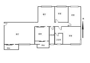 润裕山景豪苑二手房1216万