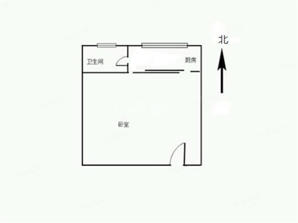 潜龙鑫茂朝南大单间 带潜龙学位 红本无税 朝南!