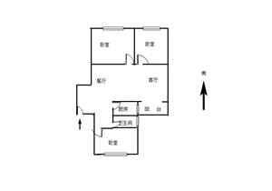 一楼可以居住可以开铺位的2房租金1万多