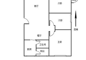 宝中3房急售，看房方便