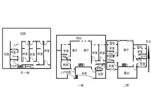 别墅有叠加、联排、双拼类型