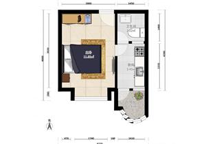 布吉超群大厦2房1厅满5年红本卖