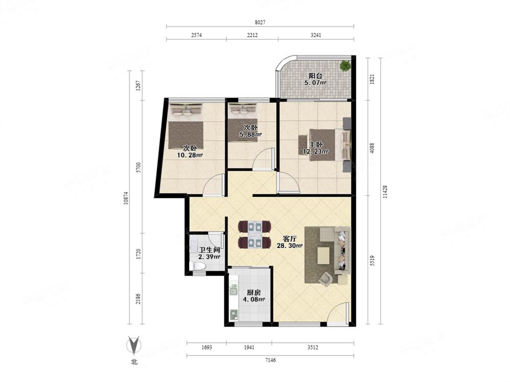 长城大厦(二花园)