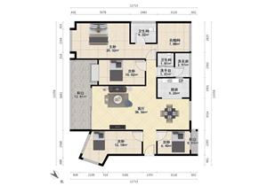 万科物业，公园旁地铁口，成熟大社区