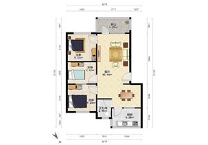 户型实用 交通便利 价格有空间