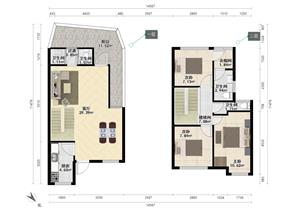 新出好房西湖苑独栋别墅230平6房精装修满二年少税