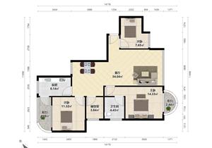 交通便利、环境优雅，是质量较高、配套完善的优秀住宅小区