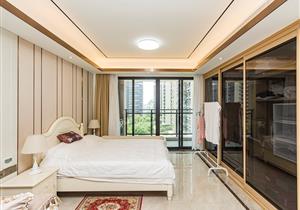 松茂御龙湾，碧海湾地铁口，东南亚风格中轴对称园林景观，超宽楼