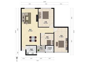 布吉茂宝大厦3房1厅满5年红本卖