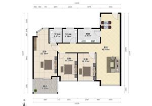 房子装修保养好，价格看好谈，高层看海景