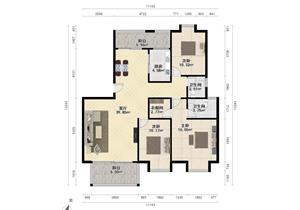 地铁十四号线四联地铁站100米城市花园三房出售