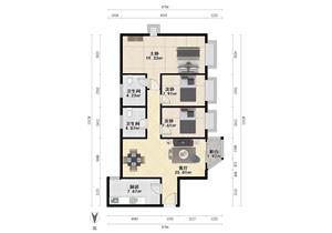 福业大厦三房河套科技配套人流多居家舒适