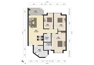 3房户型 通风采光好 使用率高 配套成熟 价格可谈