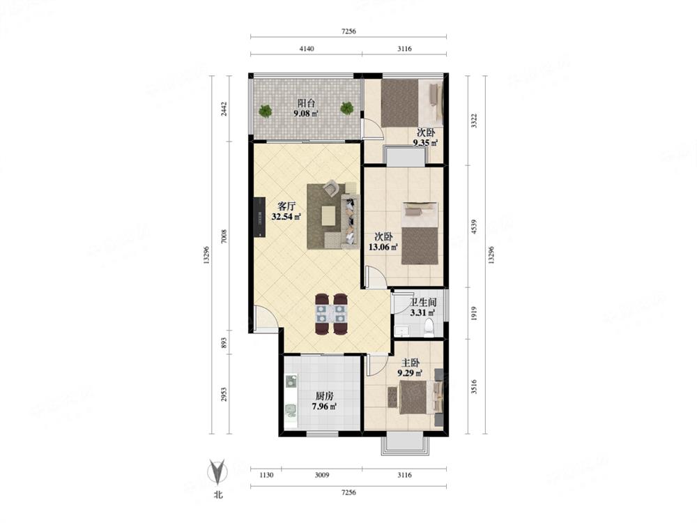 茵悦之生花园（一期）