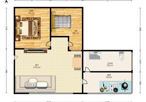 地铁口，低总价小两房，带电梯，安静靠山