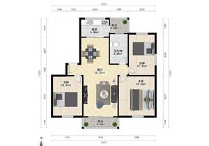 泰然广场 9号线地铁口，红本，已经启动加装电梯，小高层