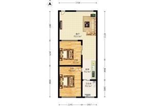 小区比较安静,多层,实用率高,周边有个菜市场,