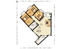 双口岸地铁口，高层物业，自住好
