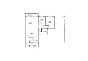 南水小区 南向采光好 交通便捷 医疗配套成熟 小三居 楼层好