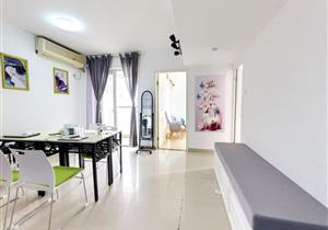 花好园，顶楼复式，送花园，五房，楼下9号线地铁口，车公庙对面