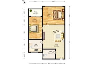 小区绿化高，物业管理好，精装房子，厅出阳台，近地铁