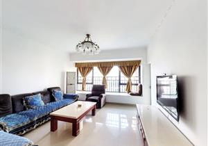 阳光天健城，高层朝南户型，客厅视野好，满五税少