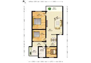 公园旁大三房，拎包入住