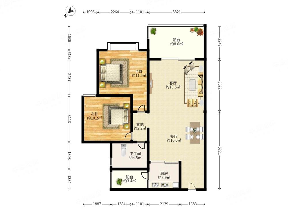 中海西岸华府北区