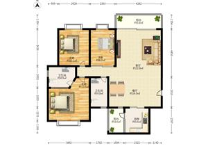 人才公园总部，育德佳园二期电梯三房，满五年带固定车位诚心出售