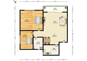 3房户型 户型方正 使用率高 费用少 近地铁 价格可谈