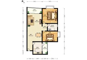 金域豪庭户型方正急急急急卖