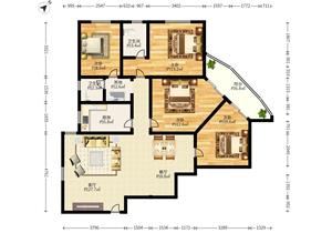 业主诚心卖，长安花园4房大宅，朝南，看房方便，楼下是公园