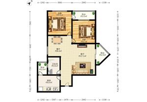 宝中3房急售，看房方便