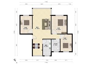 宝中地铁口精装修3房急售，满五唯一。适合刚需住家，诚心可谈