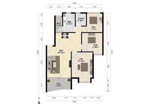 坐落于福田福田竹子林竹林四路园博园东门旁