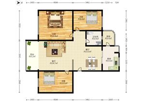 地铁口，品牌物业管理，正规大三房，可谈