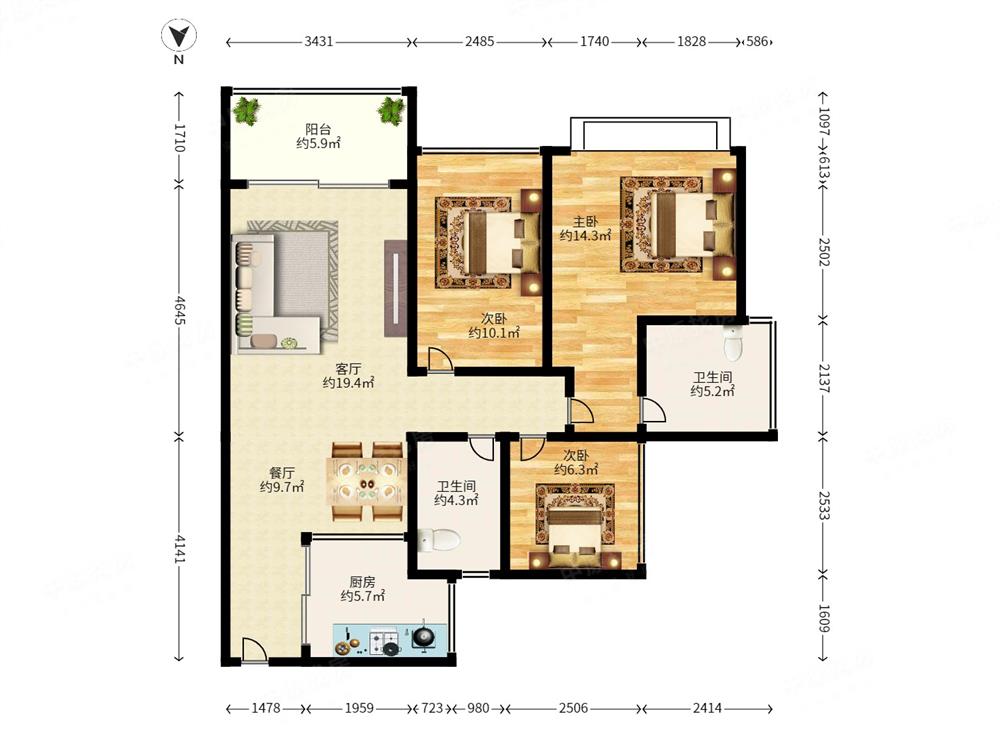 康达尔山海上园(二期)