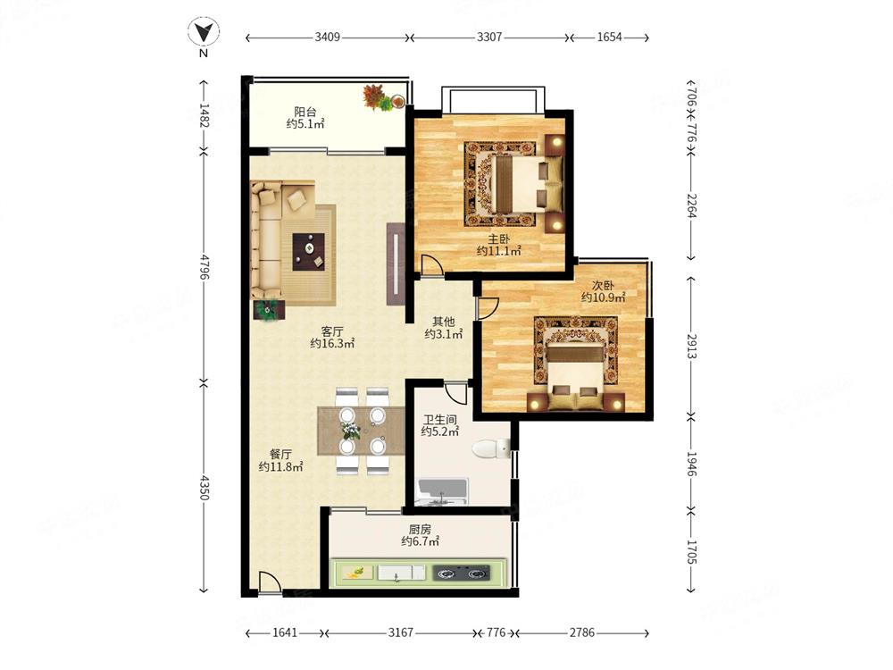 泽润华庭（五园季节）