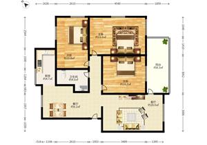 宝中3房急售，看房方便