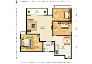 国城花园.高层视野开阔3房.业主诚心出售.看房方便
