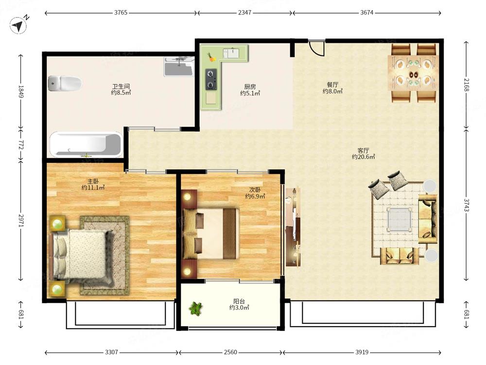 海上世界双玺花园三期