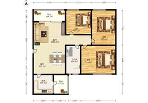近地铁口，花园中间，闹中取静，房子实用，朋友房子，随时看