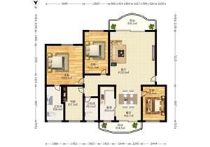 龙岗 4房 精装 楼层好 南北通透