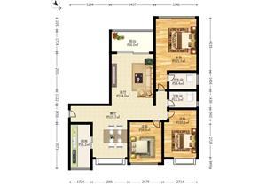 天福华府 大3房 周边生活配套成熟 业主诚售