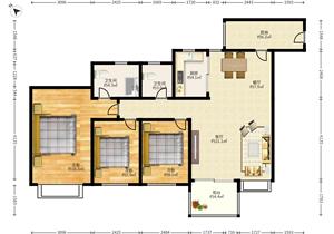 地铁口高赠送复式五房诚售 价格可谈 看房方便 桂芳园